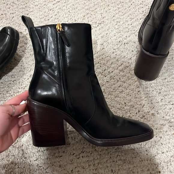 Super cute black Tory Burch booties - Picture 6 of 9